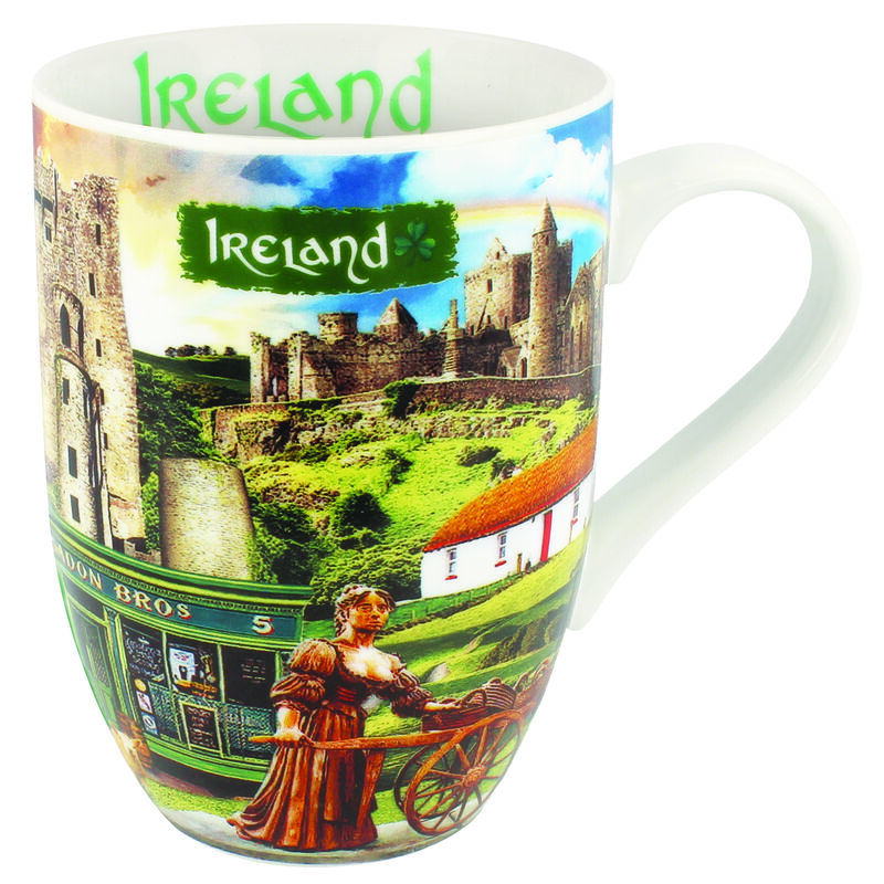 Ireland Montage  Ceramic Mug With Famous Irish Landmark Design